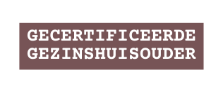 Gecertificeerde gezinshuisouder